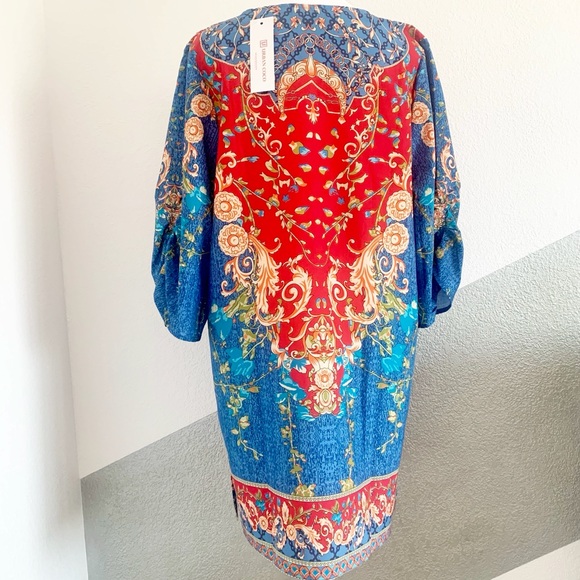 Urban Co Co Boho Short Dress Size Medium - Picture 3 of 11